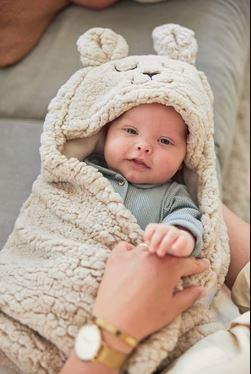 Mbeshtjellëse për bebe Bunny
