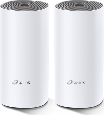 Ruter TP-Link Deco E4, 2 copë, Wi-Fi 5, i bardhë