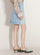 Fund xhinsi Martine Rose Denim Mini Skirt, bel i mesëm, xhepa me zinxhir, blu e çelët