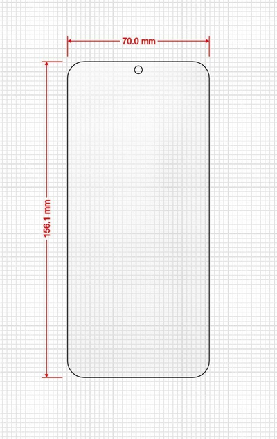 Folje mbrojtëse Grizz MatteScreen për Huawei Nova 12s, 2 copë, mat, transparente