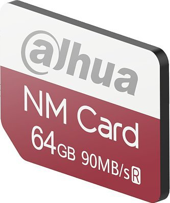 Kartë memorie Dahua NM-N100 NM Card, 64GB, 90MB/s, e kuqe