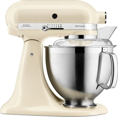 Mиксер планетарен KitchenAid 5KSM185PS, 300W, сад 2kg, црвен
