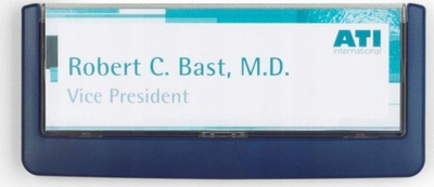 Shenjë dere Durable Click Sign 486007, 149x52.5mm, plastike, blu navy