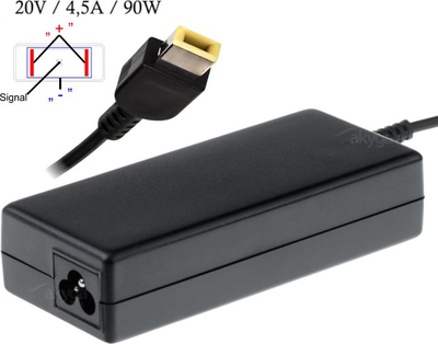 Përshtatës për laptop Akyga, 90 W, 4,5 A, 20 V