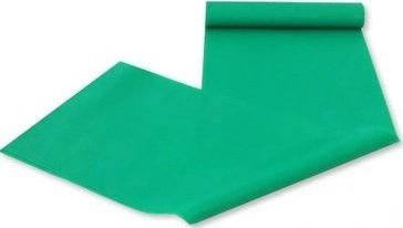 Bandë elastike Master Exercise Band, 120 x 15 x 0.5 mm, jeshile