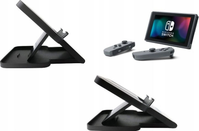 Mbajtëse konsolë JYS NS103 për Nintendo Switch, kënd i rregullueshëm, e zezë