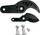 Set prerës për hatas PowerGear II L71 Fiskars, 3 pjesë, i zi / i argjendtë