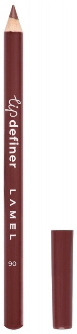Laps kontur për buzë Lamel Lip Liner Contour Pencil 406 Taupe, i butë kremoz, pa testim te kafshët