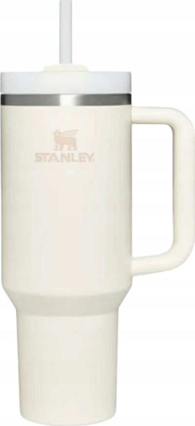 Termus Stanley Quencher H2.0 FlowState Tumbler 1.2L, çelik inox, me pipëz, bezhë