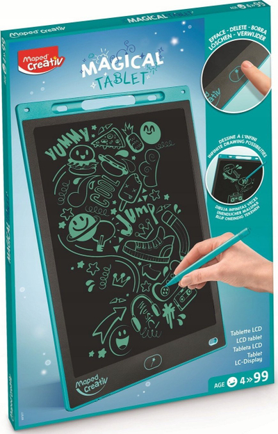 Магичен таблет ЛЦД Maped Creativ Magic Maxi, 10\", за деца, повеќебоен
