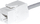 Modul keystone NetRack RJ45 Cat 6 UTP, pa vegla, i bardhë