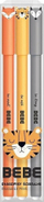 Set stilolapsa fshirës Interdruk Erasable Pen Friends Boys, 3 copë, bojë blu, shumëngjyrëshe