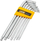 Set çelësa TORX JCB 5071L, 7 copë T10 T40, çelik i fortë