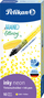 Set stilolapsa Pelikan Inky Neon Stick, 0.5mm, 10 copë, të verdhë neon