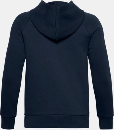 Dukser me kapuç Under Armour Rival Cotton për çuna, L, blu e errët