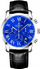 Orë dore meshkujsh Giewont GW6260-A4, kronograf, xham safir 42mm, blu e zezë argjendi