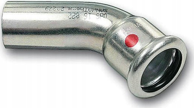 Elb metalik SANHA Therm 90°, 54 mm, i galvanizuar