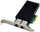 Kartë rrjeti Microconnect X540 T2, PCIe x4, 2 porta RJ45, e zezë