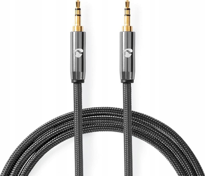 Аудио кабел Nedis Profigold, AUX 3.5mm машки машки, 5m, плетен