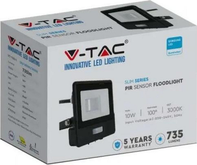 Reflektor V-TAC, 10W, i zi