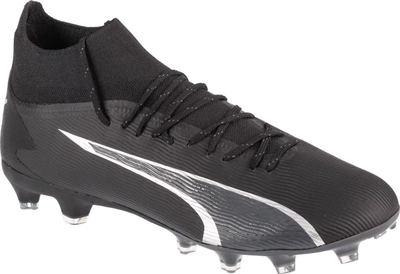 Këpucë futbolli Puma Ultra Pro FG AG M 107422 02, për bar natyral edhe artificial, për burra, të zeza