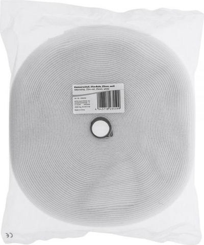 Organizer kabllosh InLine Velcro 59933W, 1 copë, i bardhë