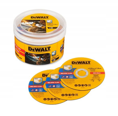 Set disqe prerëse Dewalt DT20598-QZ, 125mm, 1mm, 50 copë