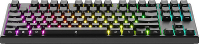 Tastierë Dream Machines DreamKey TKL, e zezë / e kuqe