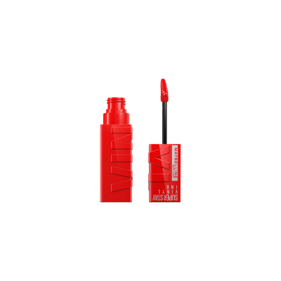 Buzëkuq i lëngshëm Maybelline Superstay Vinyl Ink, 25 Red Hot, 4.2 ml