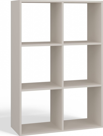 Raft librash TopEshop Shelf, 110 x 30 x 75 cm, me 6 ndarje, ngjyrë cashmere