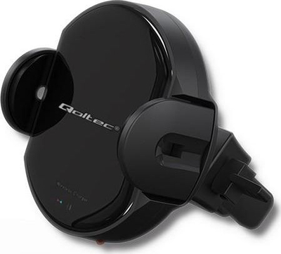 Karikues veture Qoltec Induction Wireless PRO, 15W, QC 3.0 USB Type C, i zi