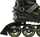Patina inline Nils Extreme NA9157, madhësia 41, kushineta ABEC9, e zezë