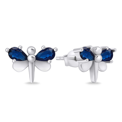 Vathё Brilio Silver Dragonflies EA716W