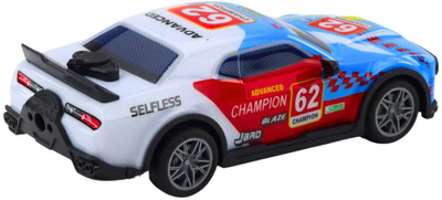 Makine sportive me telekomande LEAN Toys RC, 1:22, drita LED, efekt avulli, blu