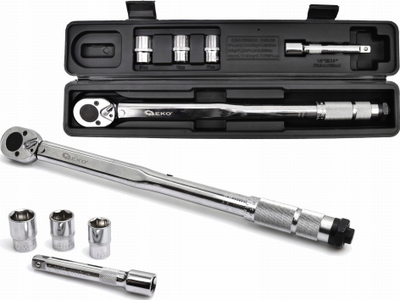 Çelës momenti me goditëse, 1/2", 28–210Nm, set