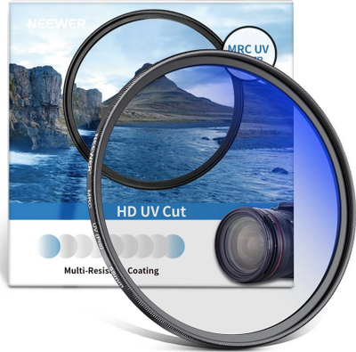 Filtër UV Neewer MRC HD 55mm, mbrojtës lente, i tejdukshëm