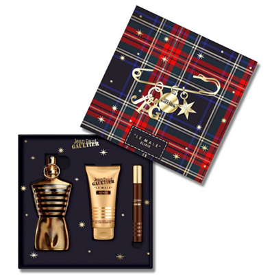 Set Jean Paul Gaultier Le Male Elixir, EDP, 125 ml + xhel dushi, 75 ml + EDP, 10 ml