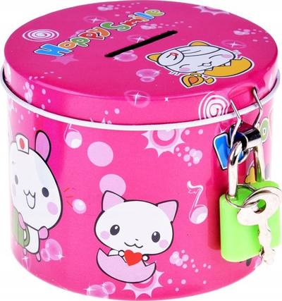 Kuti kursimi Happy Smile ZA4714, metal, me dry, rozë