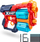 Lodër blaster Zuru X-Shot Excel Xcess TK-12, 16 shigjeta shkumë, magazinë 12 copë, portokalli