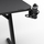 Tavolinë SENSE7 Classic Desk, 140cm x 60cm, e zezë