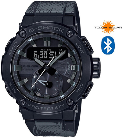 Orë për meshkuj Casio, e zezë