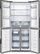 Frigorifer Gorenje NRM8182MX, 265 l, 181.6 cm, i hirtë