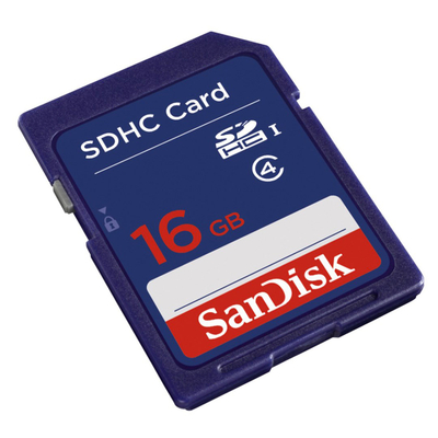 Kartë e memories SanDisk SDSDB-016G-B35, SDHC, 16 GB, Class 4