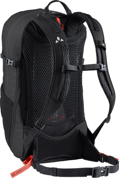 Çantë shpine për hiking Vaude Wizard 18+4, 22L, me sistem Aeroflex Control, e zezë