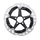 Disk freni Shimano RT-EM910 Center Lock, Ice Technologies Freeza, i zi argjendtë