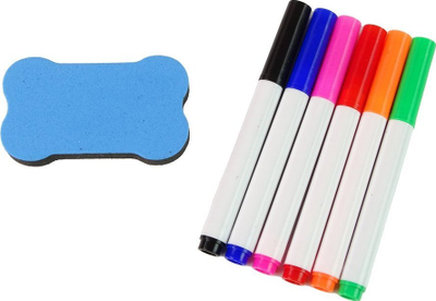 Set vizatimi me projektor Kcmk Toys, me valixhe, për kalamaj 3+, i kuq