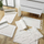 Tapet banjoje Douceur d'intérieur Cotton Bathroom Rug, pambuk 100%, 50 x 80 cm, ngjyrë krem