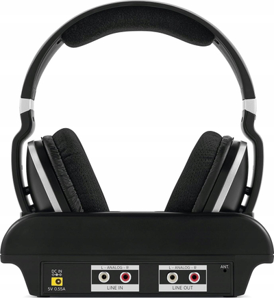 Kufje pa tela TechniSat Stereoman 2, DAB+, FM, të zeza