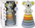 Lodër piramidë për bebe Leantoys Koala, 6 unaza, shumëngjyrëshe