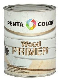 Bojë primer për dru Pentacolor Color Plus Paint, 1000ml, kafe